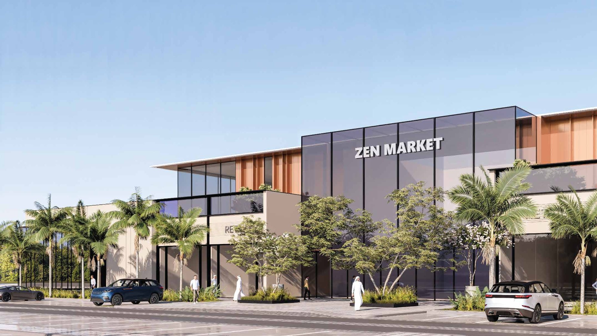 Sukoon mall architectural rendering