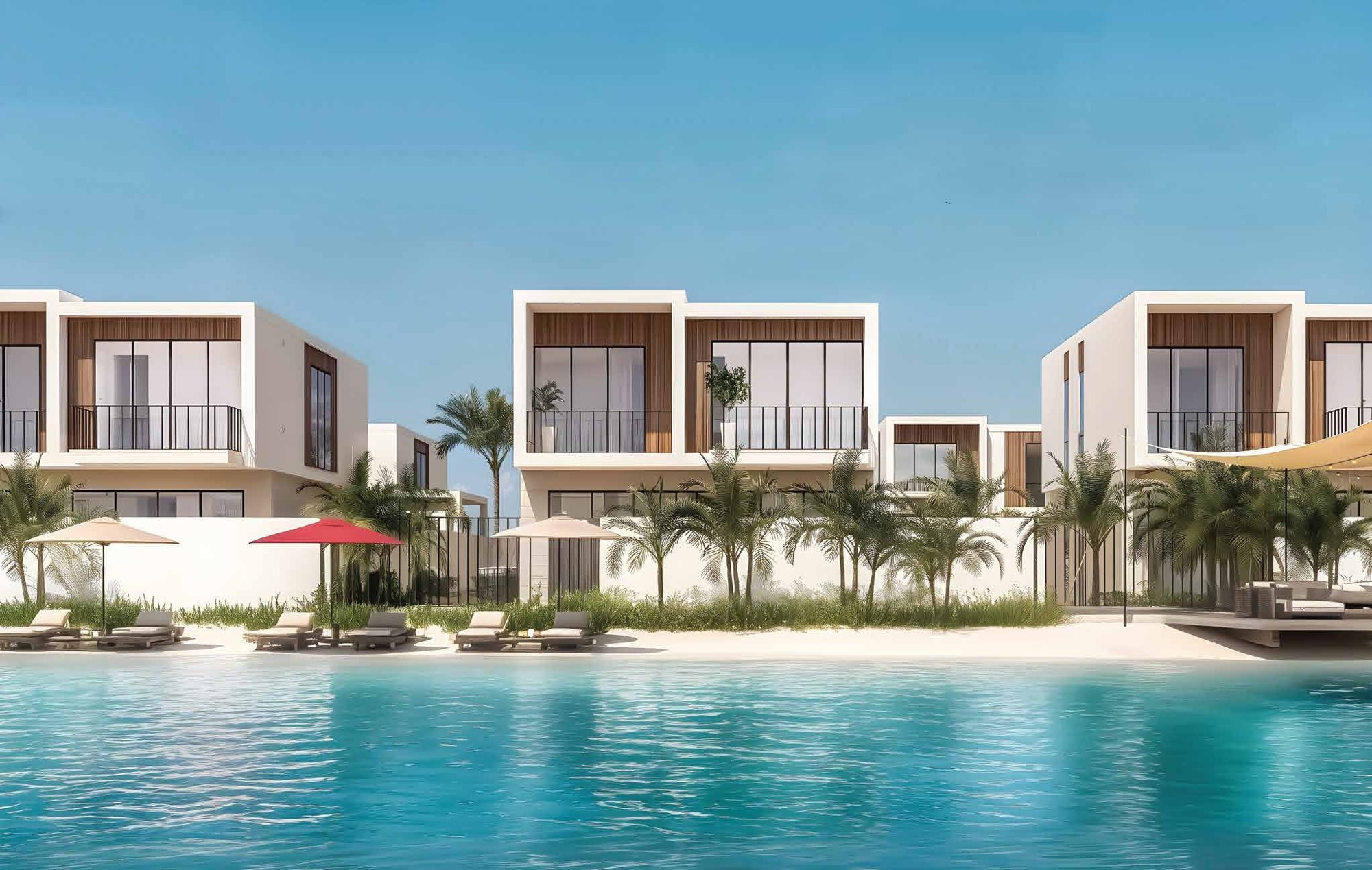 Sukoon villa architectural rendering
